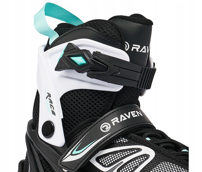 Rolki Regulowane RAVEN Advance Black/Mint 35-39