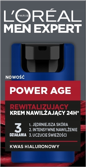 Loreal Men Expert Power Age Krem Do Twarzy Męski Nawilżający 24h 50 ml