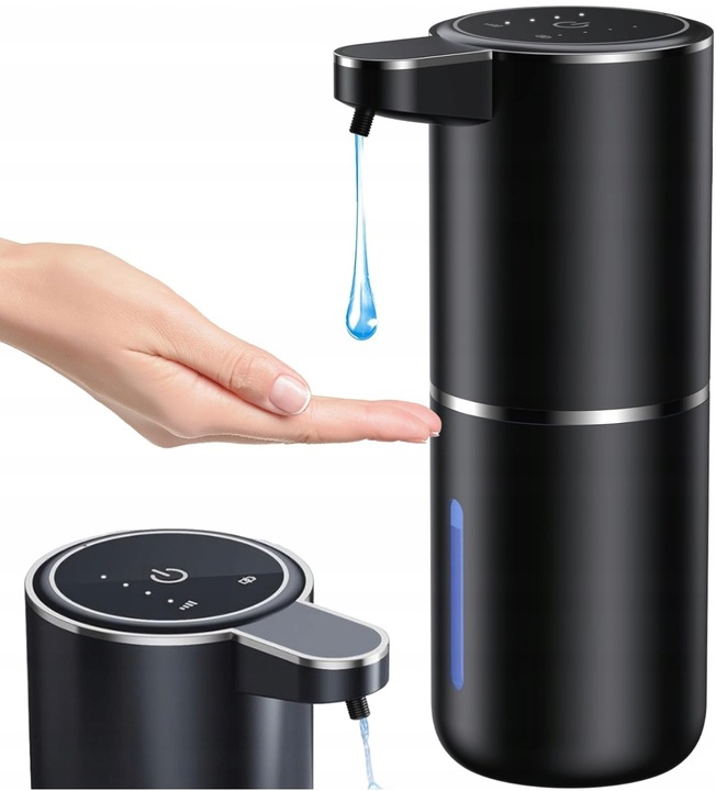 Duży bezdotykowy automatyczny dozownik do mydła w żelu i szamponu dyspenser