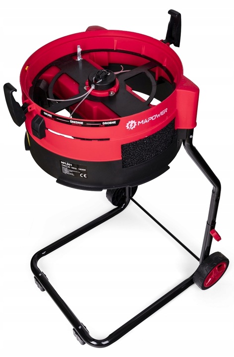 ROZDRABNIACZ DO LIŚCI MULCZER ROZDRABNIARKA ELEKTRYCZNY DUŻY ZBIORNIK