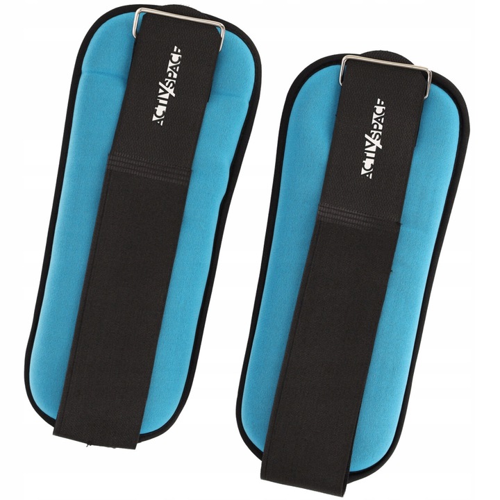 OBCIĄŻNIKI NA RĘCE NOGI NADGARSTKI CIĘŻARKI DO ĆWICZENIA RZEP 2X1 KG ZESTAW