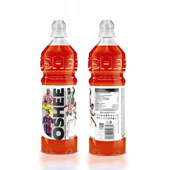 Oshee Czerwona Pomarańcza x6 + Pomarańcza x6