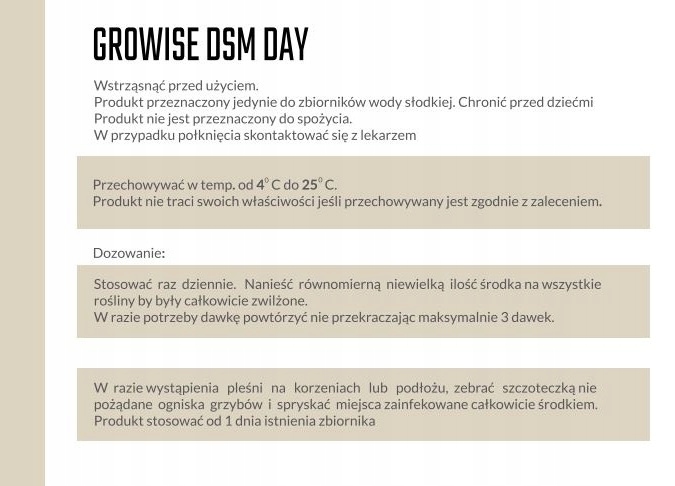 DSM Day- ukorzeniacz