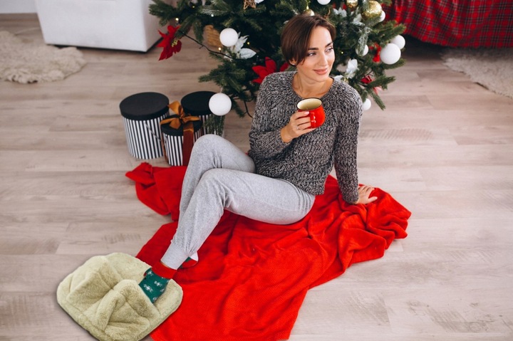 KAPCIE ELEKTRYCZNE DO STÓP OCIEPLACZ na DZIEŃ KOBIET dla żony