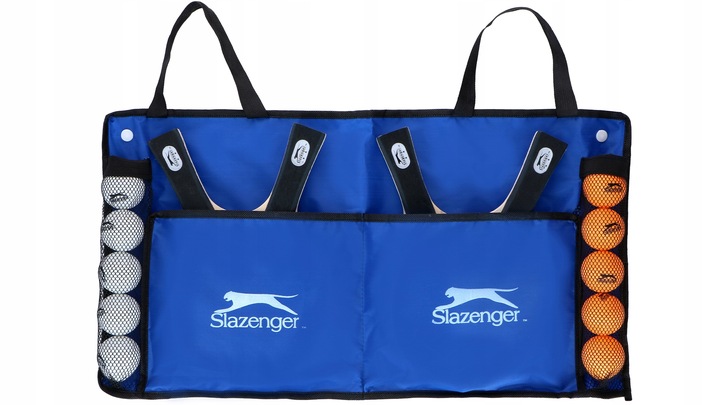 Zestaw do tenisa stołowego 4x RAKIETKA 10x PIŁKA