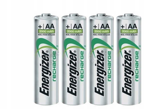Akumulatorek Power Plus 2000mAh AA R6 Ni-Mh Energizer x4