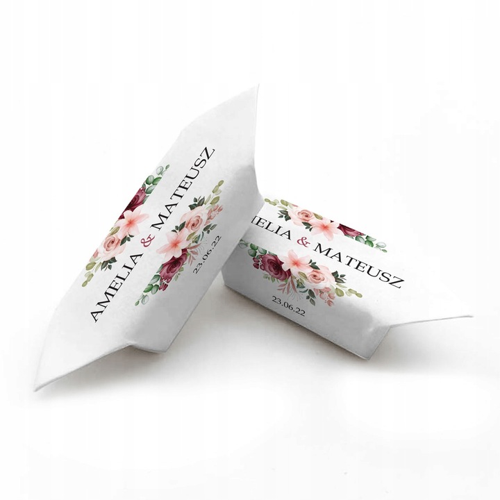 Krówki PERS. podziękowanie na Ślub 1kg