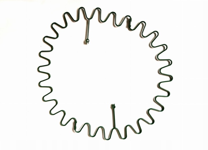 OBEJMA DO ROŚLIN FI 6 ZIELONA 50 SZT.