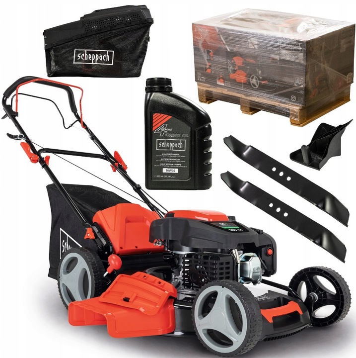 Kosiarka Spalinowa z Napędem 2 Noże Olej Scheppach MS200-51