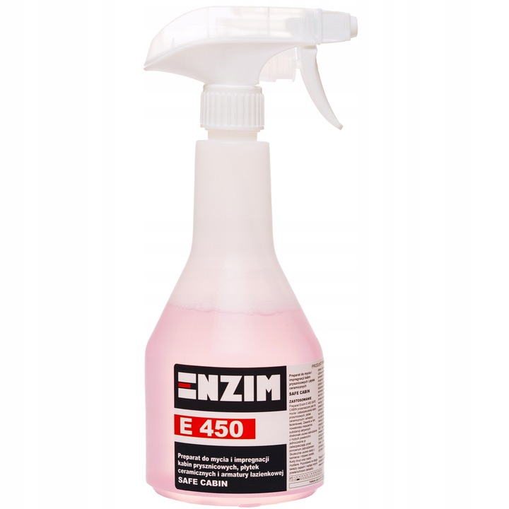 Enzim E 450 500ml - Preparat do mycia i impregnacji kabin płytek i armatury
