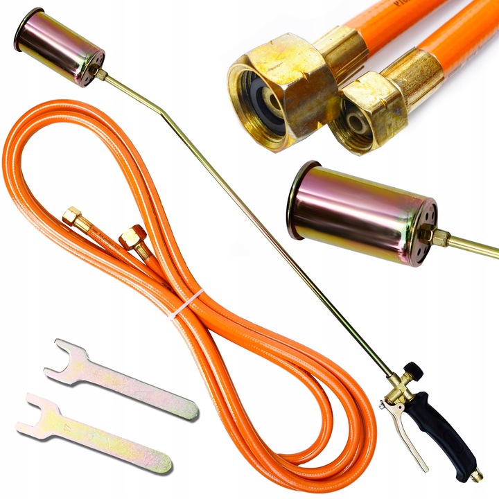 PALNIK GAZOWY OPALANIA LUTOWANIA 3 DYSZ DEKARSKI X