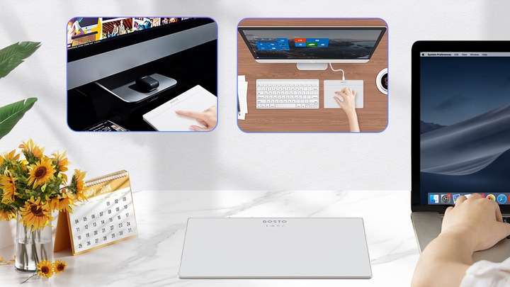 BOSTO T02 Touchpad Trackpad Gładzik BEZPRZEWODOWY do WINDOWS iOS