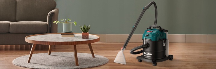 MOCNY ODKURZACZ PIORĄCY 4W1 WĄSKA SSAWKA DO PRANIA TAPICERKI DYWANÓW 2200