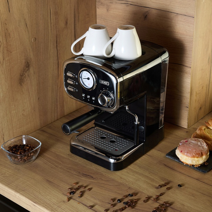 Ekspres do kawy Ciśnieniowy Kolbowy Yoer 1100W 20bar 10kaw +Spieniacz