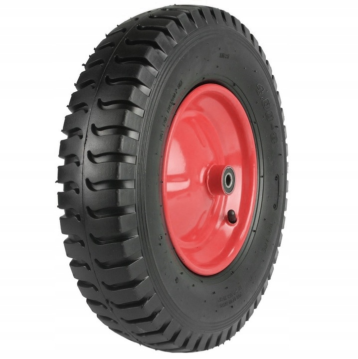 KÓŁKO KOŁO DO TACZKI WÓZKÓW 40CM 6PR 4.00-8 400-8 400x8 MOCNE