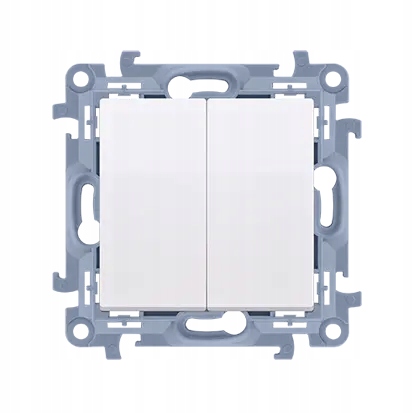 Łącznik schodowy podwójny Simon 10 biały CW6/2.01/X/11