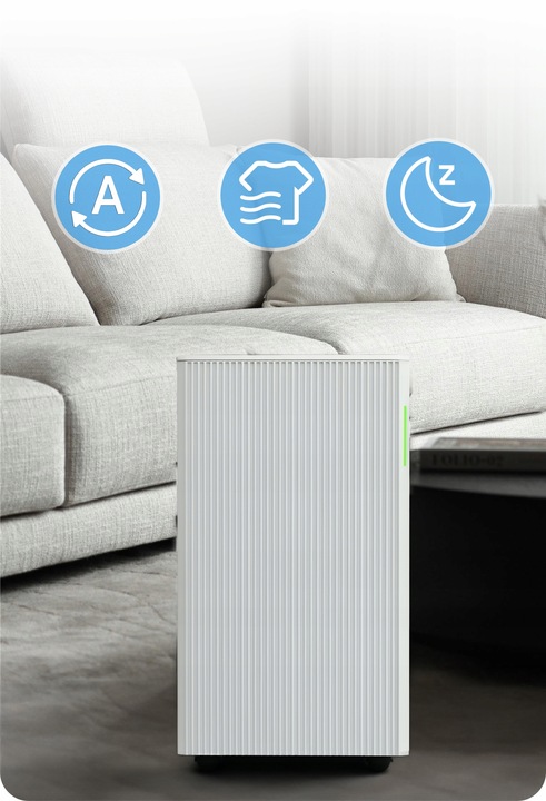 Osuszacz powietrza VELAIR LUMEA 12l/24h WiFi + TIMER pochłaniacz