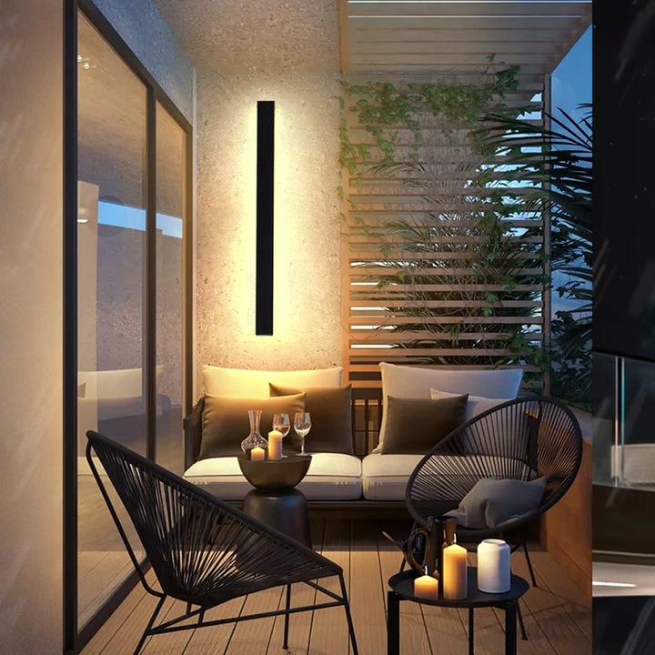 Lampa elewacyjna ogrodowa kinkiet zewnętrzny ścienny 36W LED CCD IP65