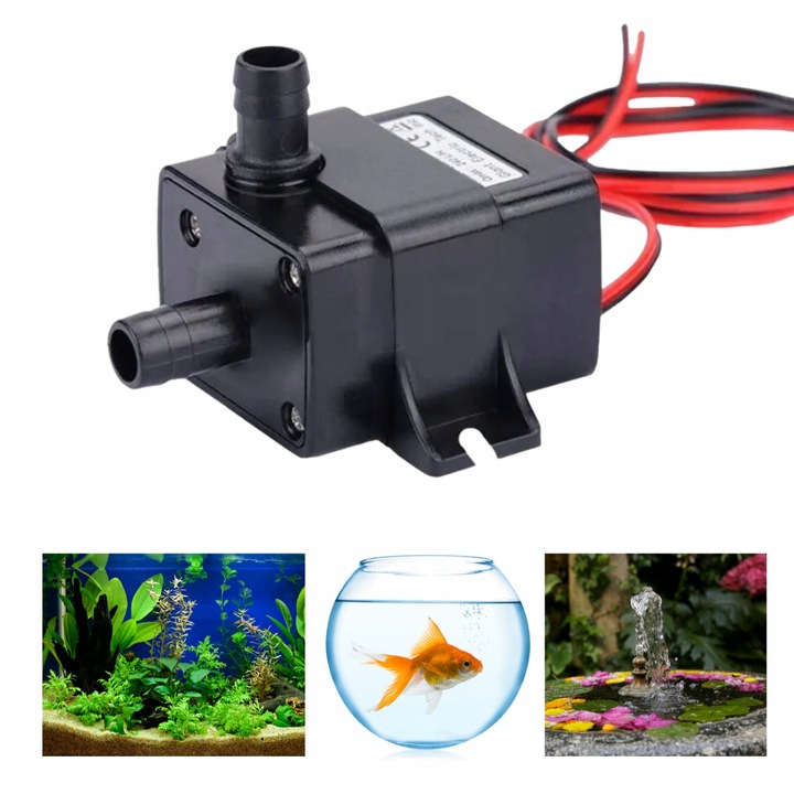 POMPA POMPKA DO WODY CIECZY OBIEGOWA ELEKTRONICZNA DO AKWARIUM 240L/H