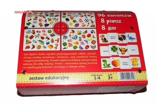 KUFEREK BYSTRE OCZKO - Zetaw edukacyjny, ADAMIGO