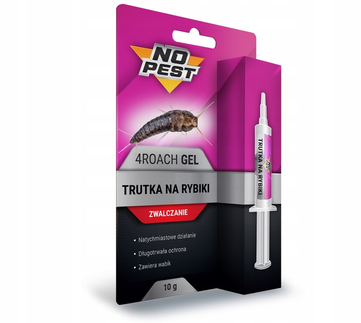 SILNA TRUTKA ŻEL ŚRODEK PREPARAT NA RYBIKI SREBRZYKI CYPERMETRYNA NO PEST