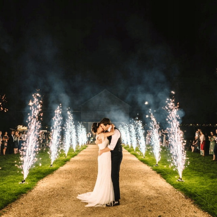 Srebrna fontanna sceniczna wewnętrzna SREBRNE ISKRY 2m 30s