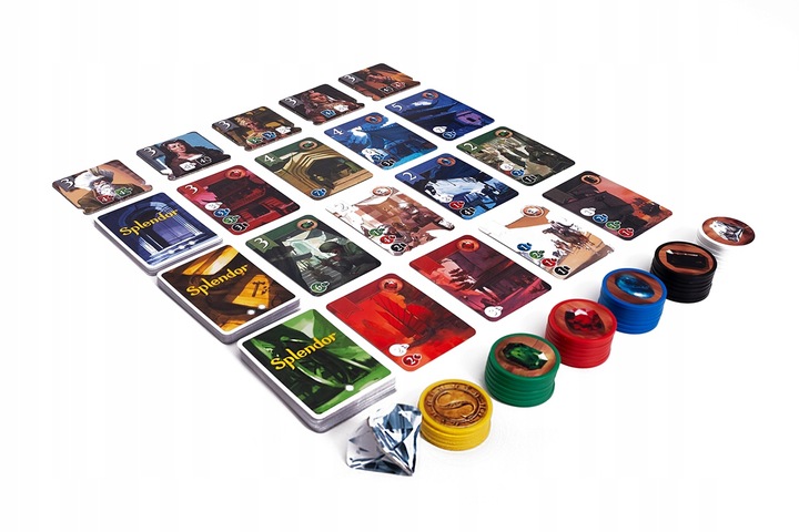 Splendor: Gra o Handlu Klejnotami, 2-4 osoby, wiek 10+