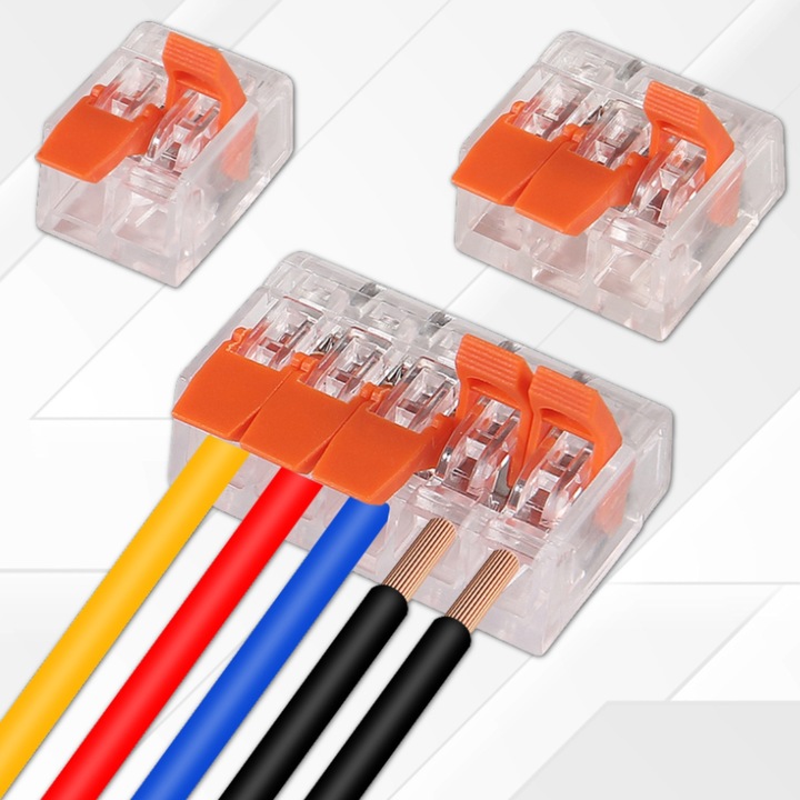 SZYBKOZŁĄCZKA SZYBKOZŁĄCZKI 55 ELEMENTÓW 2 3 5 TOROWE ZESTAW 55 SZT