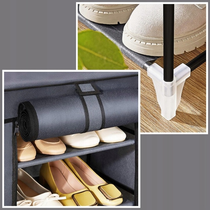 SZAFKA NA BUTY materiałowa tekstylna obuwie półka REGAŁ XL ogranizer