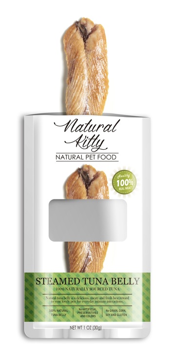 Natural Kitty - Gotowy brzuch tuńczyka 12 x 30 g