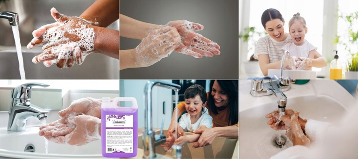 MYDŁO W PŁYNIE DO DOZOWNIKÓW DO RĄK 5L WYDAJNE KWIATOWE ANTYBAKTERYJNE