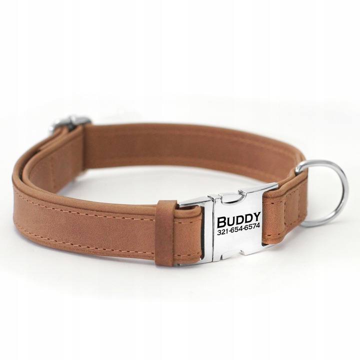 Obroża dla psa Blue z metalową klamrą rozmiar XS