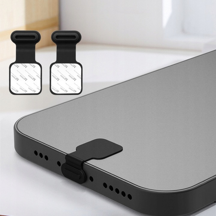 6 X Zatyczka zaślepka przeciw kurzowi do smartfona telefonu Typ C USB-C