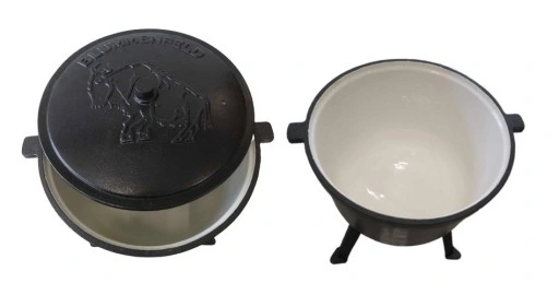 KOCIOŁEK ŻELIWNY EMALIOWANY garnek BLUMMENFELD 10L