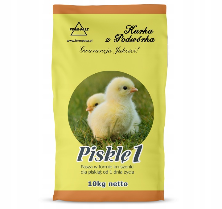 Pasza dla PISKLĄT od 1 dnia kruszonka 10KG karma od zera od 0 dla kurcząt