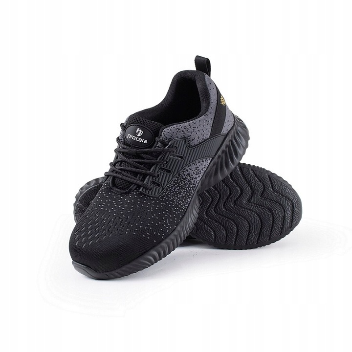 Buty robocze męskie półbuty LEKKIE OCHRONNE BHP S1 SPORTOWE z noskiem r.40