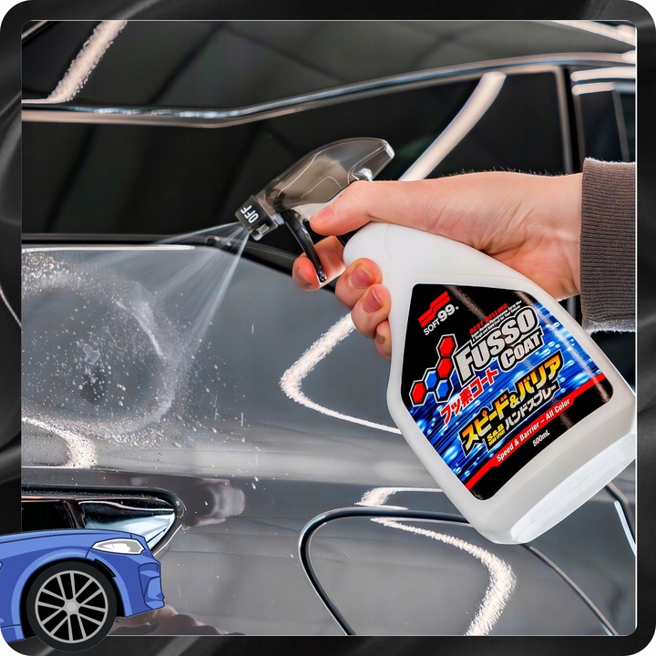 Soft99 fusso coat speed barrier wosk szybki detail zabezpieczenie lakieru