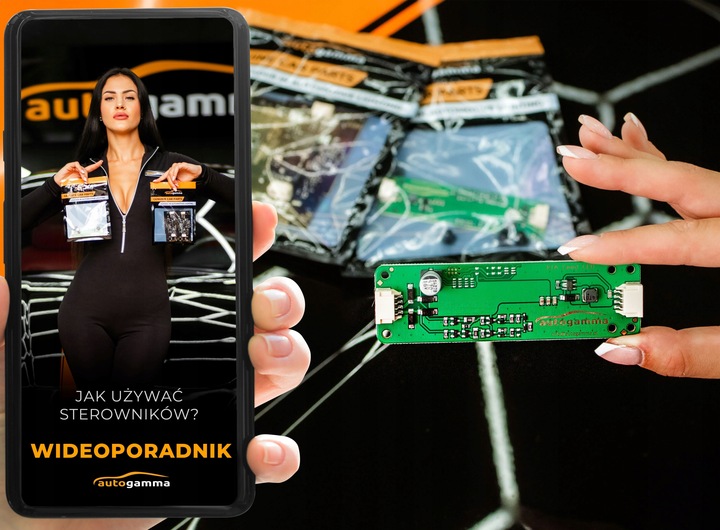 Sterownik Driver LED DRL KIA Ceed JD - Naprawa lampy reflektora przedniego