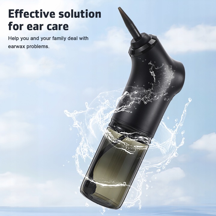 BEZPRZEWODOWY IRYGATOR DO CZYSZCZENIA USZU PRZYRZĄD DO PŁUKANIA WOSKOWINY