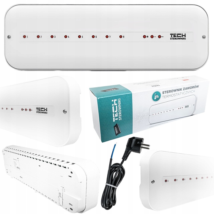 STEROWNIK LISTWA DO SIŁOWNIKÓW TERMOSTATÓW POKOJOWYCH PODŁOGÓWKI L-5-S SLIM