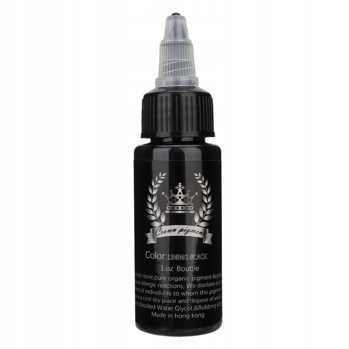 TUSZ DO TATUAŻU LINING BLACK 30ml CZARNY