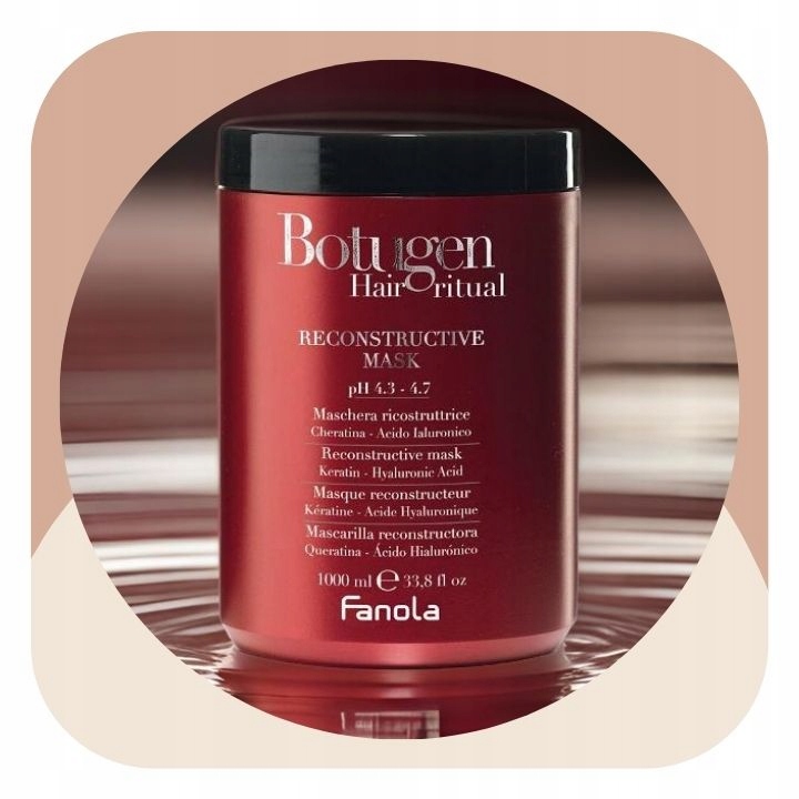 FANOLA BOTUGEN BOTOLIFE Rekonstruująca Odżywiająca Włosy Zniszczone 1000ml