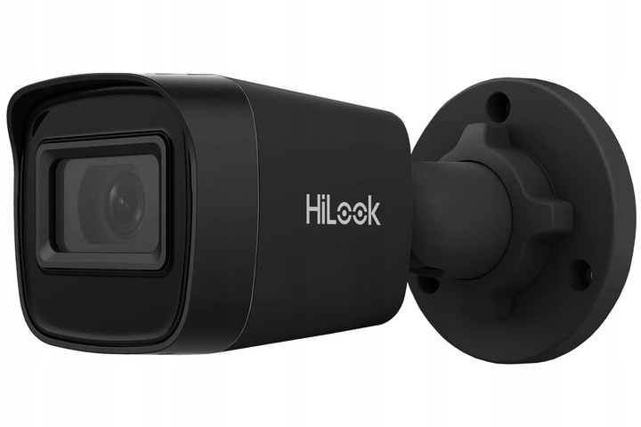 Kamera IP 4MPx zewnętrzna PoE 2K+ HiLook by Hikvision IPC-B141H-C BLACK