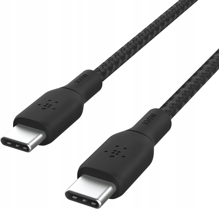 Belkin - Kabel Boost - USB-C do USB-C PD, 5A 100W, z oplotem nylonowym, 3 m