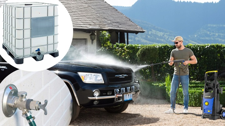 Myjka ciśnieniowa 250ewBAR MICHELIN 2200W MOCNA aluminiowa pompa