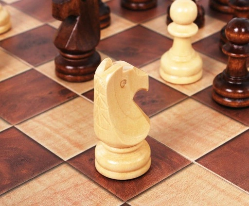 SZACHY DREWNIANE DUŻE WARCABY 34x34cm ZESTAW 3W1