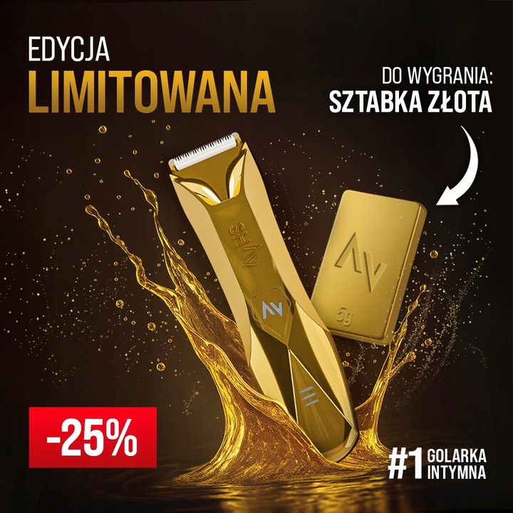 SHAV 2 - Maszynka do Strzyżenia Golenia Włosów | Zarostu | IDEALNY