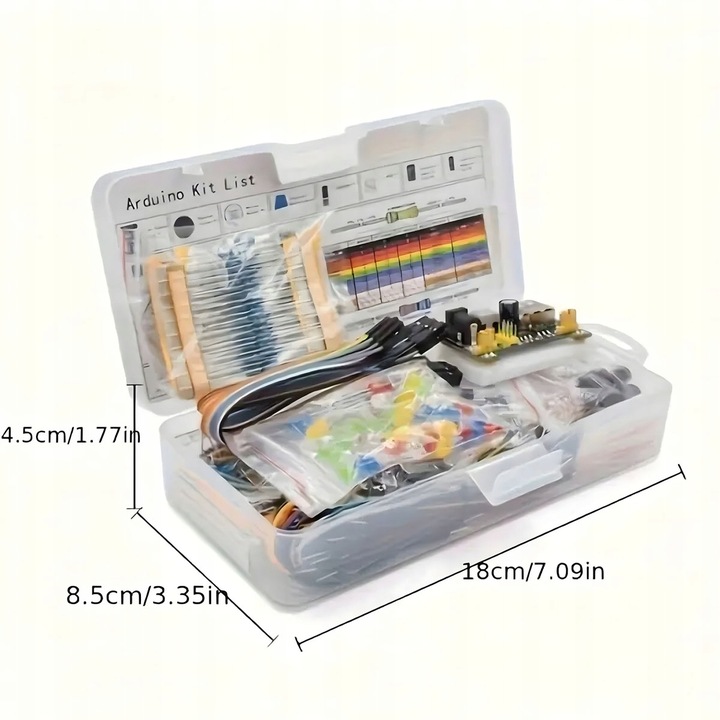 Zestaw Startowy Do Nauki Programowania Komponenty Arduino Uno R3 Z Płytką