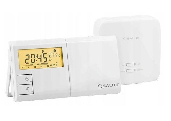 SALUS STEROWNIK REGULATOR 091FLRFV2 TERMOSTAT PIECA KOTŁA BEZPRZEWODOWY