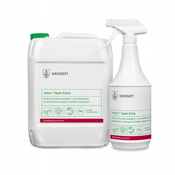 Pianka do dezynfekcji mycia powierzchni bezalkoholowa 1L cytrusowa